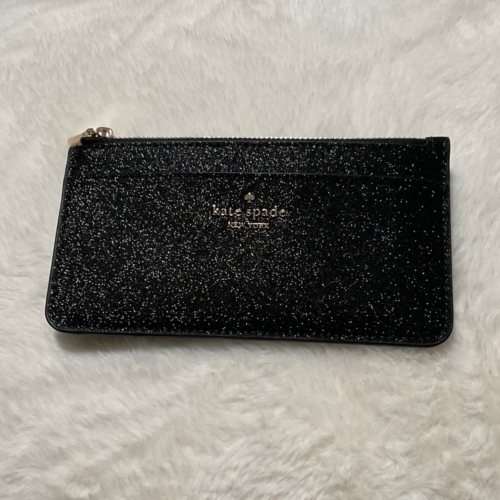 Kate Spade Sparkling Black Wallet